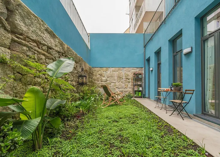 Host Wise - Stylish Urban Flat With Terrace Lägenhet Oporto